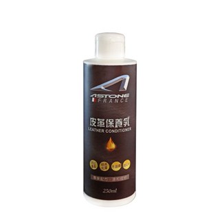 ASTONE 皮革保養乳 天然綿羊油配方 清潔皮革與滋潤表面纖維 250ml, 1個
