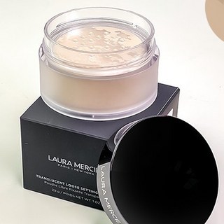 小小榮Laura Merer 蜜粉 煥顏透明蜜粉 柔焦控油 持久定妝, 1個, 煥顏透明蜜粉 29g