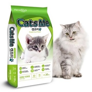 캣츠미 전연령 인도어겸용 고양이사료, 1개, 5kg, 오리