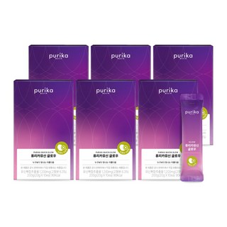 [본사공식몰] 뮤신 글로우 글로우 6박스 60포 키위맛, 10회분