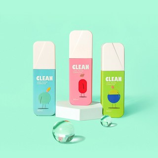 BOINE SACSAC 안경 선글라스 휴대폰 카메라 고글 세정제 아이스크림 (무향) 80ml, 클린 베리 (무향) 80ml, 1개