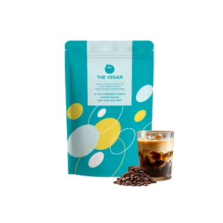 樂維根THE VEGAN 無加糖咖啡 1KG大包裝經典大豆蛋白飲, 1kg, 1個