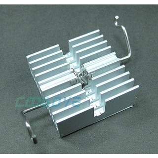 小白的生活工場*EK3 鋁製散熱片 31*31*13mm (含黏性背膠/扣件), 1個