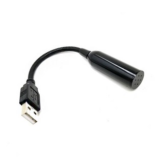 USB金屬軟管全指向拾音麥克風，360度收音，隨插即用，適用於會議、遊戲、錄音, 1個