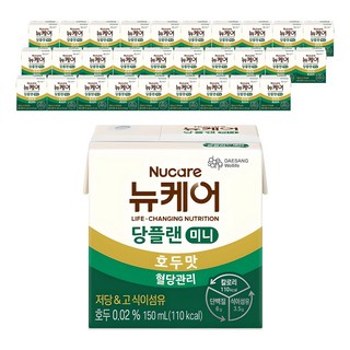 당플랜 미니 호두맛, 150ml, 30개