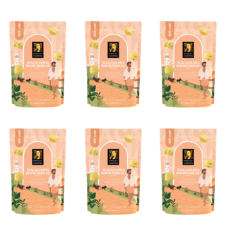 호주 바이런베이 마카다미아 쇼트브레드 쿠키 Byron Bay Cookies Macadmia Shortbread Bites, 6개, 100g