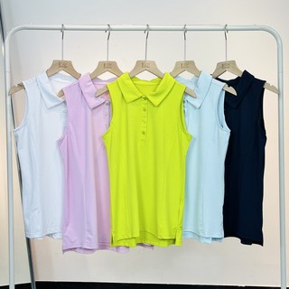 투솜 여름 쿨 여성골프티셔츠 여자골프티셔츠 퀵 드라이 쿨 민소매 시원한 여름 나시 여성골프웨어 빅사이즈