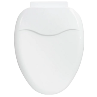 泰合室 精緻加厚緩降馬桶蓋｜靜音緩降、加厚舒適、易清潔馬桶蓋, 白色, 1個