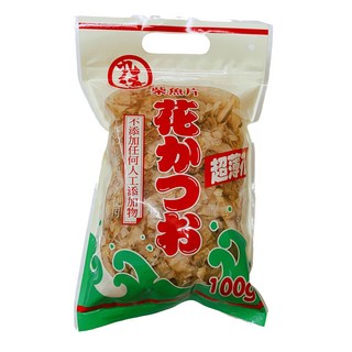 【惠珍軒】台灣柴魚片-日式料理高湯提味聖品，天然鰹魚製成，增添料理風味, 1個, 100g