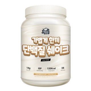 자니웨이 가볍게한끼 식사대용 단백질 쉐이크 곡물 미숫가루맛, 1개, 1kg