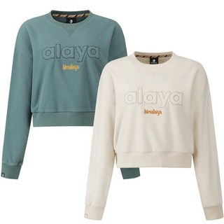 블랙야크 겨울신상 히말라야 여성 양면 플리스 루즈핏 알라야 미드기장 맨투맨 1BYSSWU501 KBO443 XNK421