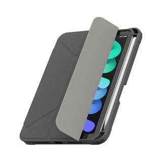 Hipporizz iPad mini 6/7代 8.3吋 Origo 筆槽防摔殼, 深灰色, 1個, iPad mini 6/7代 8.3"