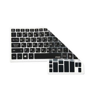 아트박스/파인피아 삼성 노트북5 NT500R5Y-GD5A WIN10용 문자인쇄키스킨, 블랙, 1개