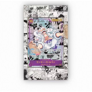 OPCG 航海王 海賊王 擴散式卡磚 展示架 擺台款 蒙其·D·魯夫 SEC，精美卡牌收藏展示，海賊迷必備, 1個, 一般款