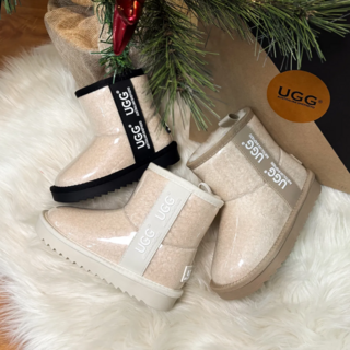 [특가세일] 호주 키즈 클리어 어그부츠 양털 스노우부츠 방한 방수 AS3032k 에버어그 정품