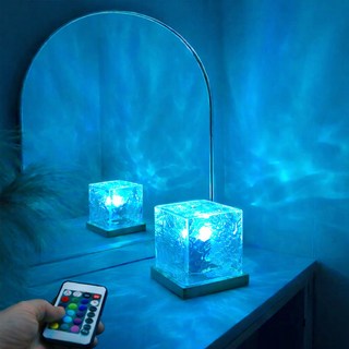 블레오 별 바다 물결 물멍 무드등, 16색 RGB