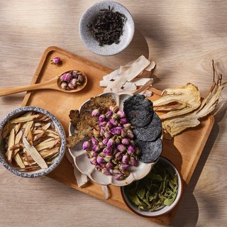 人蔘四物茶 玫瑰四物茶 沖泡茶飲, 1個, 玫瑰四物茶一袋十入茶包