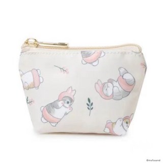 貓福珊迪大容量手提袋零錢包化妝包可愛貓咪折疊行李包休閒便攜行李袋, 粉色小包