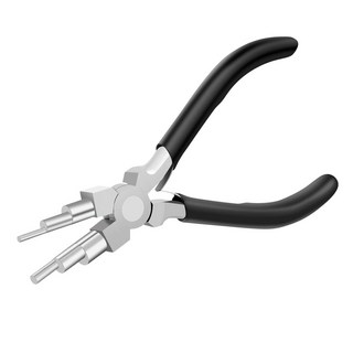 디와이툴즈 멀티 사이즈 와이어 루프 펜치 6단계 쥬얼리 악세사리 공예 제작 플라이어, 1개