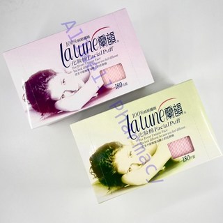 蘭韻化妝棉180片裝，優質純棉卸妝棉片，溫和親膚，多用途化妝棉, 180片, 1個