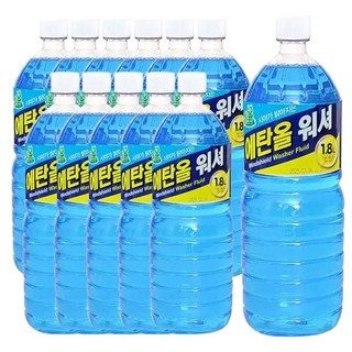 사계절 에탄올 워셔액 1.8L 12개 1P 차유리 클리너