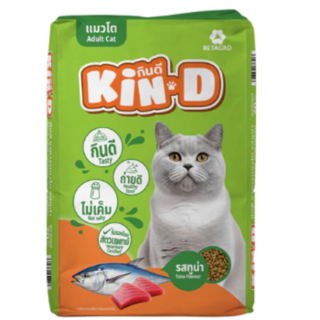 Kin D 國王貓 活力貓糧 10Kg 成貓, 1包, 鮪魚