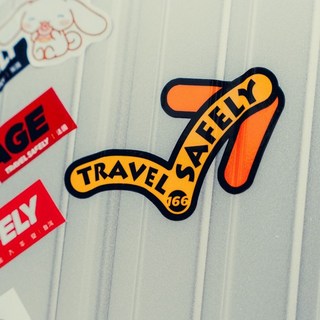 出入平安 TRAVEL SAFELY 箭頭貼紙 - NO.186 166