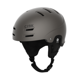 크랭크 사스콰치 스노우보드 스키 헬멧, Brown, 1개