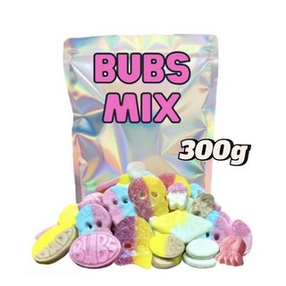 [영국발송]180g 스웨덴 스웨디시 젤리 캔디 법스 믹스 Bubs swedish candy, 300g, 1개