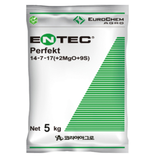 (코리아아그로) 자연비 엔텍 퍼펙트5kg (질산화억제 완효성 복합비료)