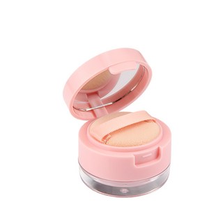 일호장신구 쁘띠 미뇽 파우더 케이스 가루 공병 미니 퍼프 작은 소분 용기 소용량, 3g