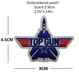탑건 패치 항공 전술 배지 미국 국기 레인저 센추리온 톰 캣 피, 1개, 20.N