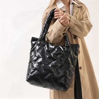 여성가방 패딩 숄더백 겨울용 크로스 데일리 보온 경량