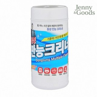 제니앤굿즈 동성 만능크리너 티슈 70매 200x140 통형 청소용