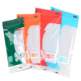 이샵 질긴 김장 비닐 봉투 2매 김치포장비닐 김장용품 소형, 소, 1개