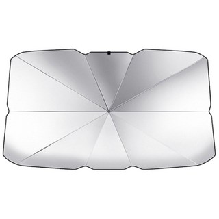 汽車遮陽傘 擋風玻璃遮陽 車用遮陽簾, 銀色, 1個