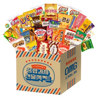 인기스낵 종합과자선물세트 과자 33p 1세트
