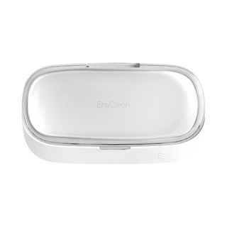 EraClean 世淨 GE01 超音波清洗機 超聲波清洗機 清洗機 深層清潔 透明可視上蓋, 白, 白