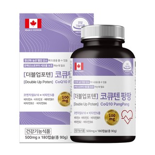 힐링팩토리 코엔자임 Q10 코큐텐 혈압 항산화 케어 6개월분 180캡슐, 1개, 180정