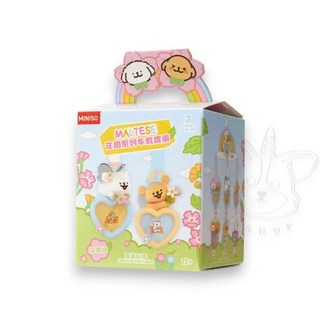 【M.M小舖】『現貨』盒玩 名創優品 線條小狗花園系列車載香薰盲盒, 1個, 單個盲抽 Y9027