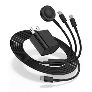 루미아코어 3in1 충전기 사용 예시