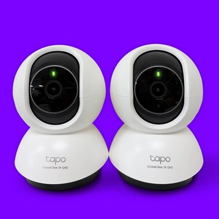 1+1 총2대티피링크 Tapo C200 200만화소 360도회전 실내무선카메라 홈CCTV 야간흑백전환, 2개