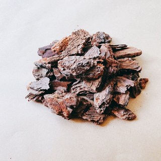 盆空間 盆栽木塊樹皮 園藝裝飾資材 保持濕潤 良好透氣 大塊240g, 大木塊240g, 1個