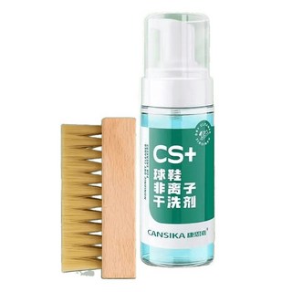 球鞋非離子乾洗劑 小白鞋泡泡慕斯 洗鞋神器 鞋面清潔劑 運動鞋清潔劑, 單瓶, 1個