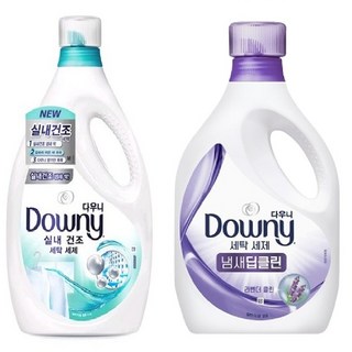 다우니 세제 실내건조 + 라벤더 클린 1.9L, 1개