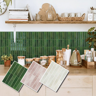 붙이는 3D 타일 시트지 방수 주방 욕실 화장실 벽면 리폼 셀프 인테리어 데코 벽지 인테리어 필름 5개, 베이지