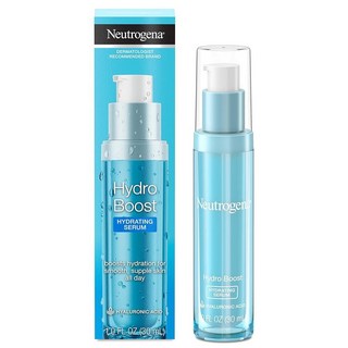 Neutrogena 하이드로 부스트 하이드레이팅 히알루론산 세럼 1온스, 1개