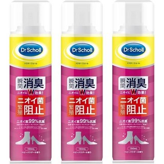 일본직구 닥터숄 신발 탈취 스프레이 150ml x 3개 항균