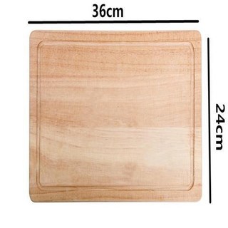 沙比利牛扒板 西餐麵包板 牛排托盤 烤盤 披薩板 長方形 橡木披薩板, 橡木36x24cm, 1個