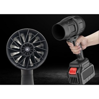 暴力渦輪風扇 吹塵機 吹葉機 吹風機 送風機 吸塵器, 黑色, TG-07